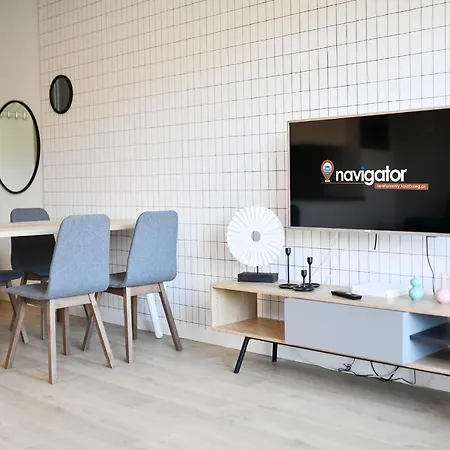 Nadmorskie Tarasy Navigator Baseny Sauna, Silownia Gratis Apartment
