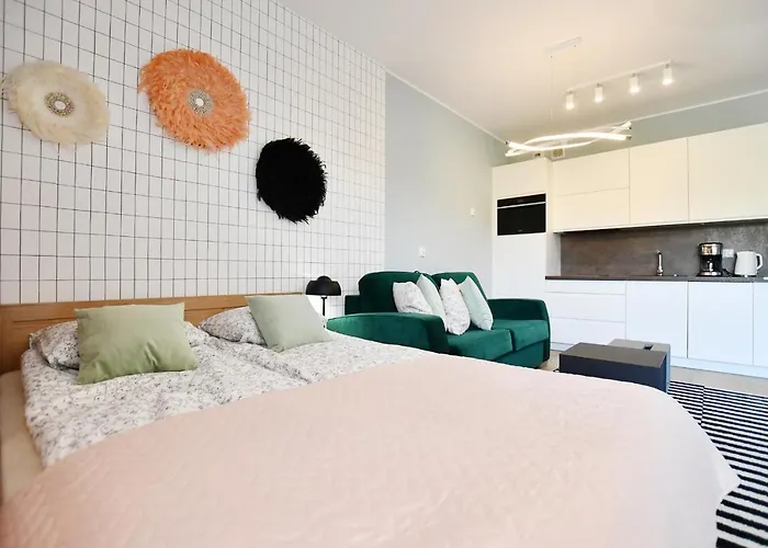 Apartament Nadmorskie Tarasy Navigator Baseny Sauna, Siłownia Gratis Kołobrzeg