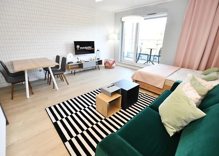 Apartament Nadmorskie Tarasy Navigator Baseny Sauna, Siłownia Gratis