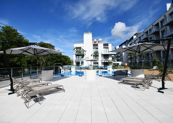 Apartament Nadmorskie Tarasy Navigator Baseny Sauna, Siłownia Gratis