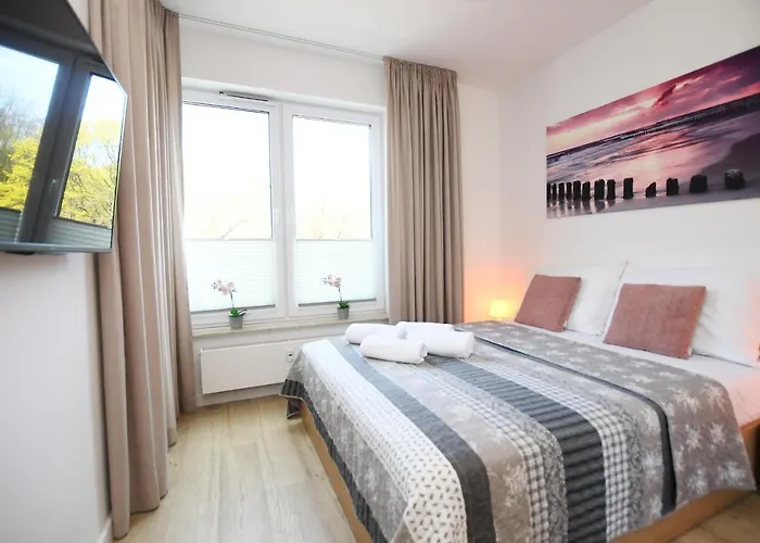 Apartament Nadmorskie Tarasy Navigator Baseny Sauna, Siłownia Gratis Kołobrzeg