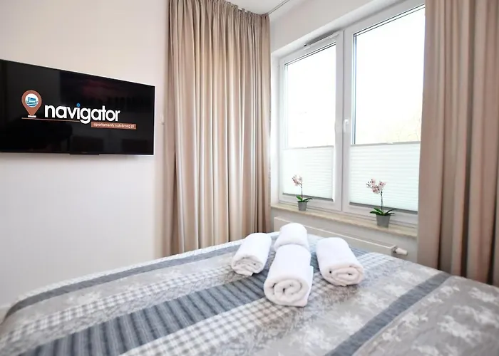 Nadmorskie Tarasy Navigator Baseny Sauna, Siłownia Gratis * Kołobrzeg