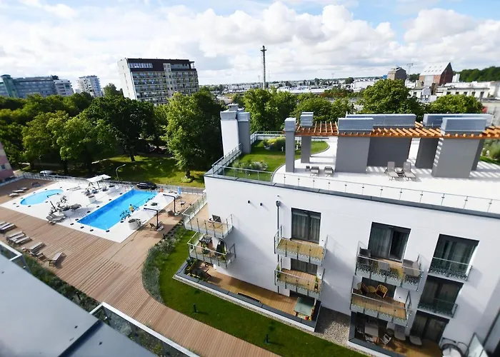 Apartament Nadmorskie Tarasy Navigator Baseny Sauna, Siłownia Gratis